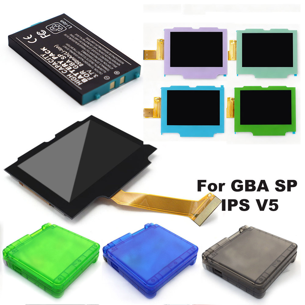 Shelly Plug - Zestaw do GBA SP IPS LCD