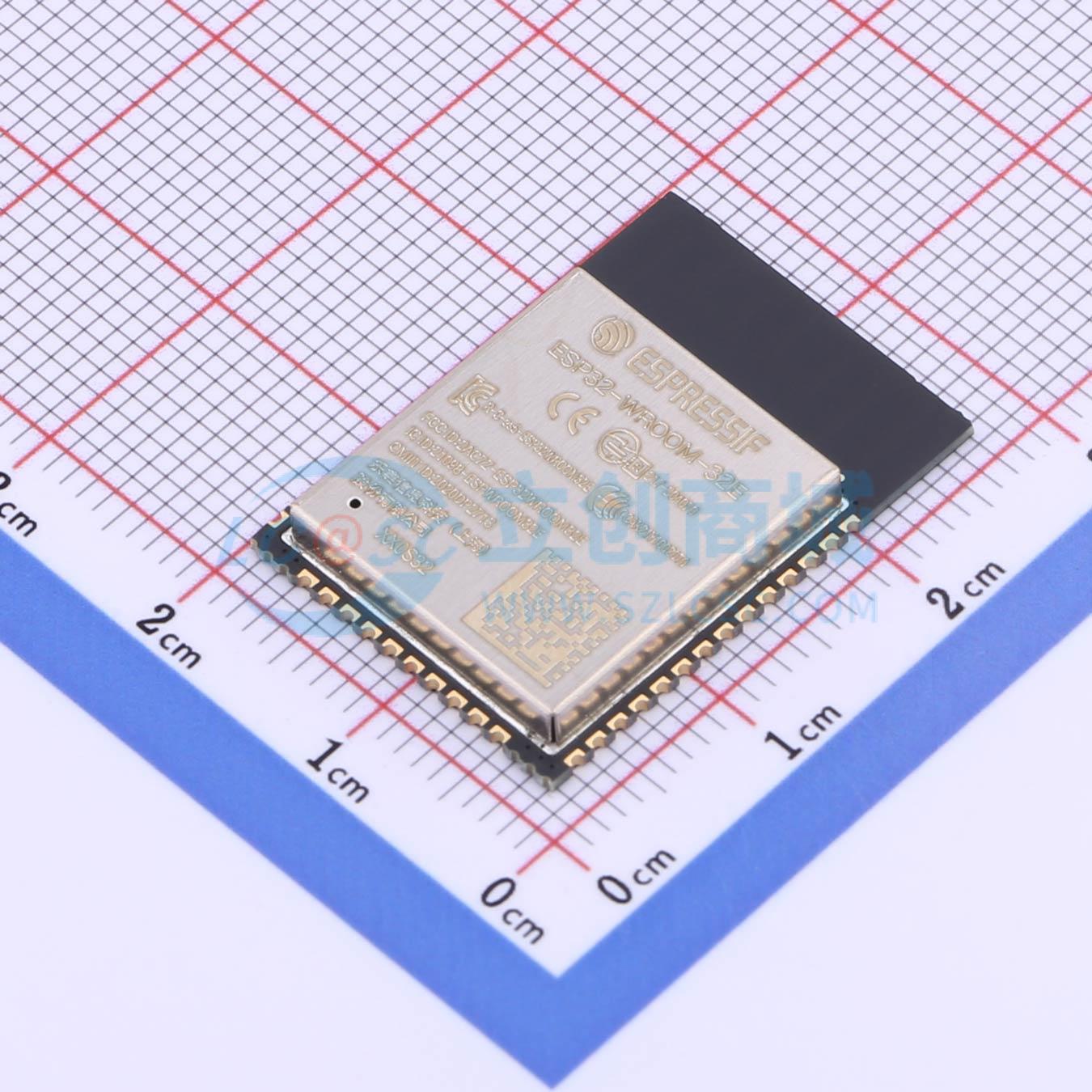 Smart Home Module Iot - 4 szt. ESP32-WROOM-32E-H4 SMD 25,5x18mm ESP32-DOWD-V3
