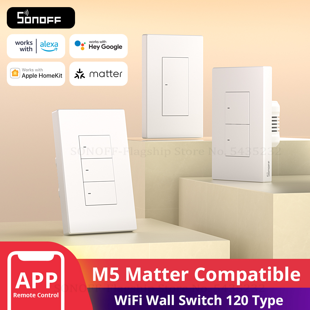 Sonoff Basic - SONOFF M5 Matter WiFi Inteligentny przełącznik