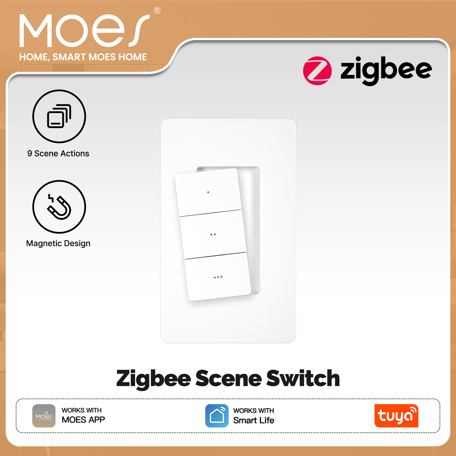 MOES Tuya Zigbee Inteligentny  – Smart Relay Tuya recenzja i cena