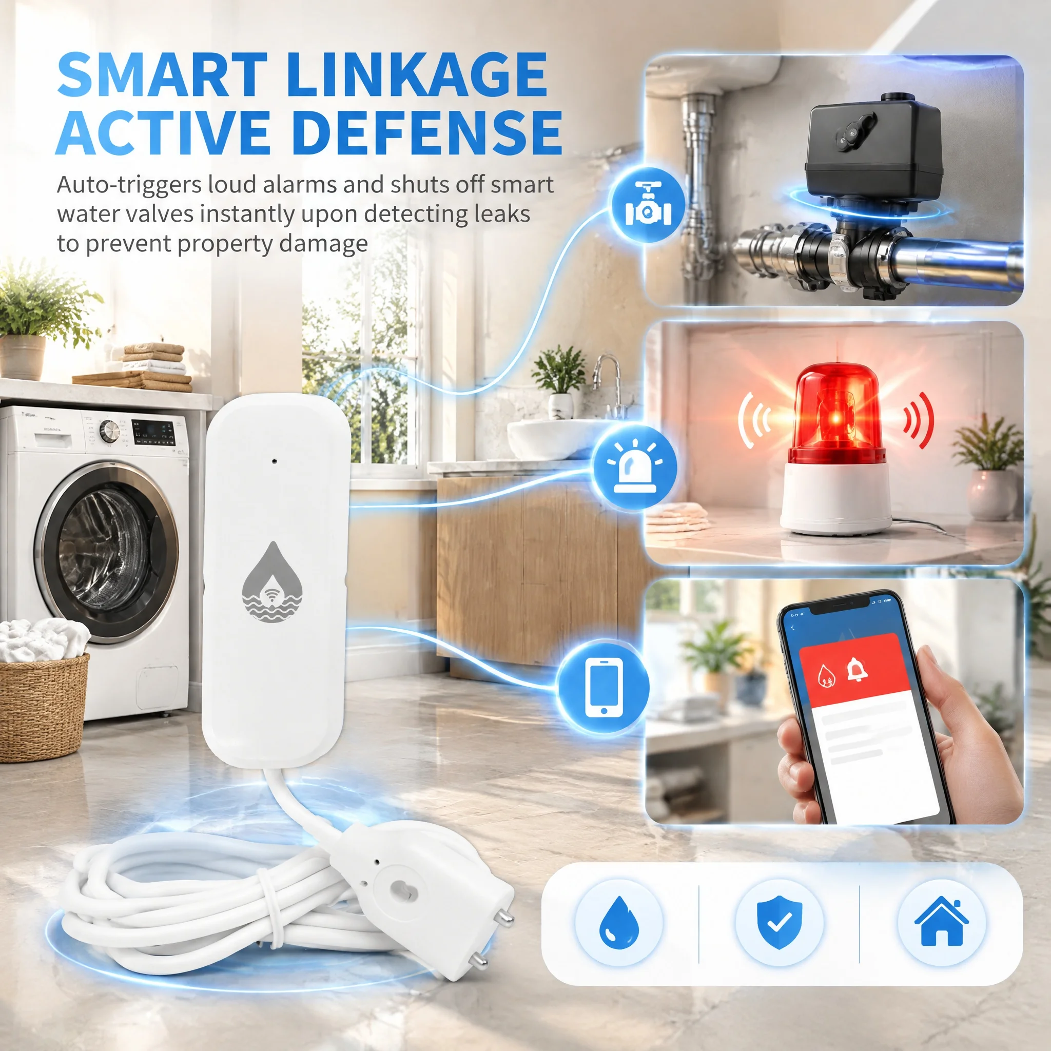 Inteligentny detektor wycieków – Home Assistant Tuya recenzja i cena
